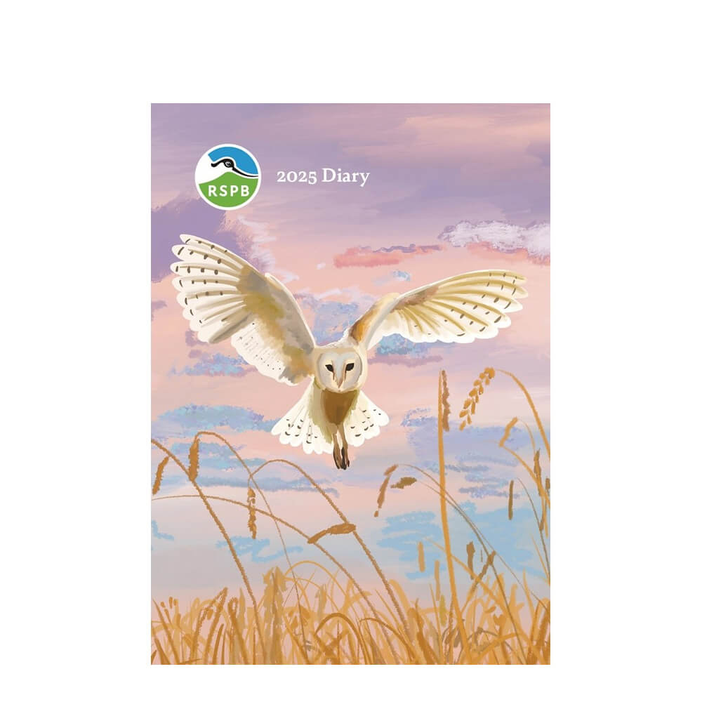 RSPB A6 Diary Week to View 2025